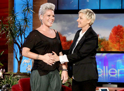 Pink, Ellen DeGeneres Pink, Ellen DeGeneres